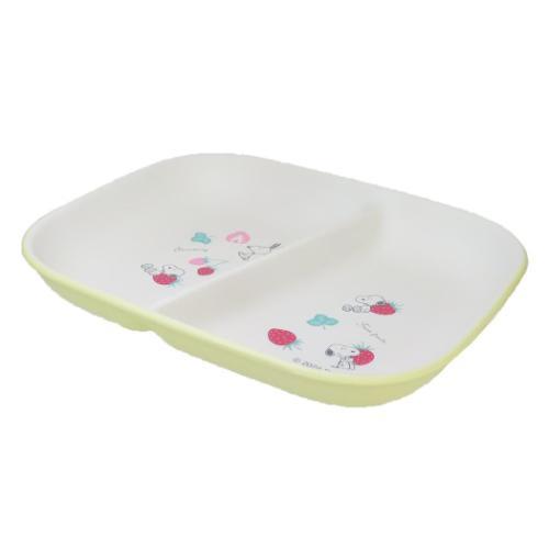 スヌーピー 中皿 スクエアワンプレート ストロベリー ピーナッツ キャラクター グッズ