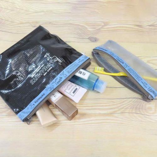 スヌーピー コスメポーチ 洗面ポーチ2Pセット BL ピーナッツ キャラクター グッズ メール便可