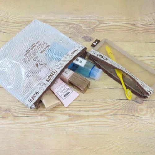 スヌーピー コスメポーチ 洗面ポーチ2Pセット IV ピーナッツ キャラクター グッズ メール便可