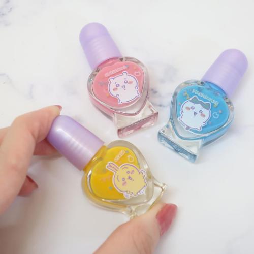 ちいかわ ピールオフネイルアート はがせるマニキュア3本セット キャラクター グッズ