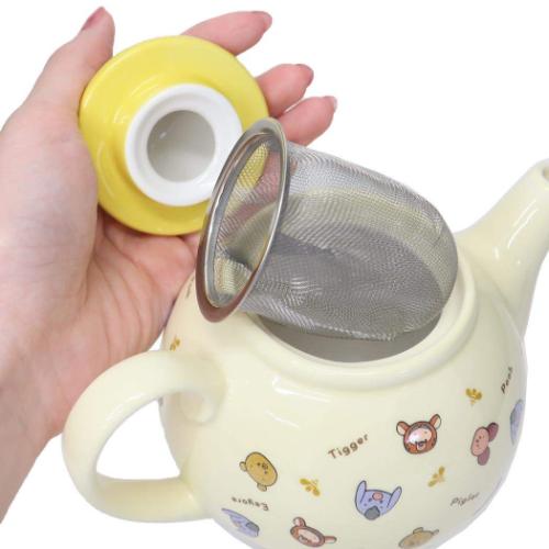 くまのプーさん 陶磁器製急須 ティーポット ゆるるん ディズニー キャラクター グッズ