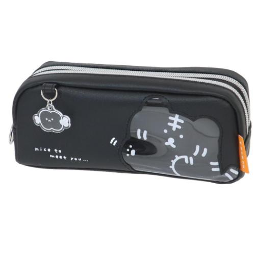 ペンケース 2ポケットBOXペンポーチ トララミートユー 大容量 かわいい グッズ