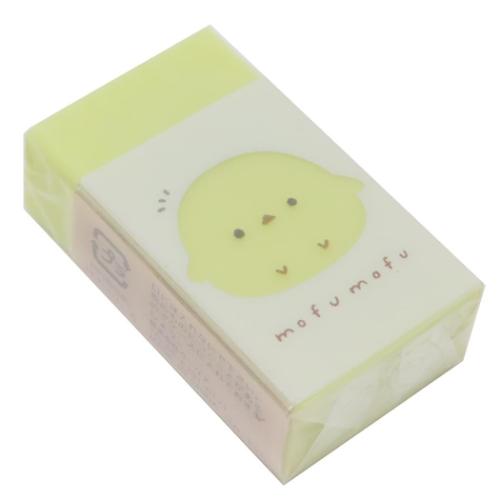 モフモフアニマルズ けしごむ クリアスリーブ消しゴム モフモフタイガー かわいい グッズ メール便可