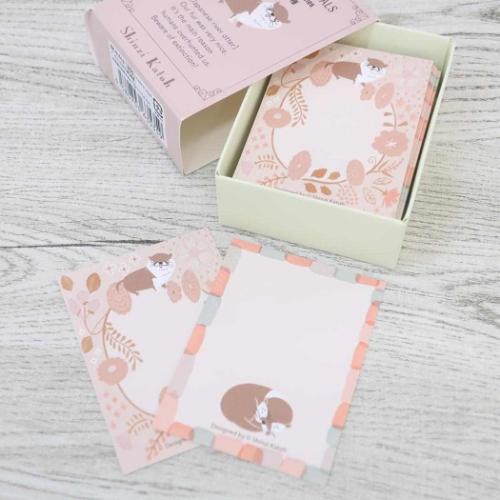 メモ帳 ブックメモ 日本の絶滅危惧種 かわいい グッズ