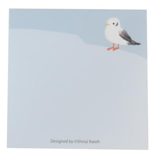 メモ帳 ブロックメモ 北の絶滅危惧種 かわいい グッズ メール便可