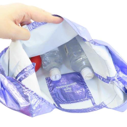 ふしぎの国のアリス ショッピングバッグ シャイニーエコバッグ ヤングオイスター ディズニー キャラクター グッズ メール便可