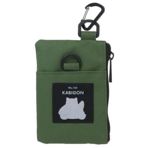 ポケットモンスター パスケース 小銭入れ＆定期入れ カビゴン ポケモン キャラクター グッズ メール便可