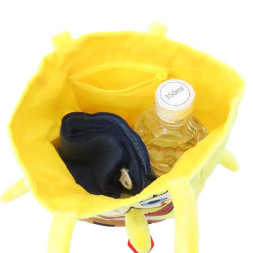 スポンジボブ トートバッグ ぬいぐるみミニトート キャラクター グッズ メール便可