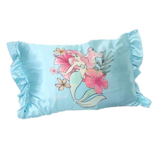 リトルマーメイド 大人まくらカバー シルキータッチ枕カバー アリエル ディズニープリンセス キャラクター グッズ メール便可