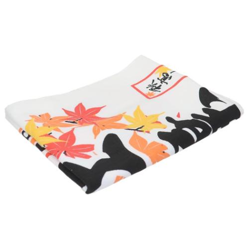 フェイスタオル ふわさらタオル 紅葉 和風 グッズ メール便可