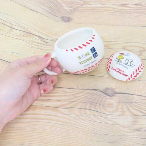 スヌーピー マグカップ ベースボールマグ RD ピーナッツ キャラクター グッズ