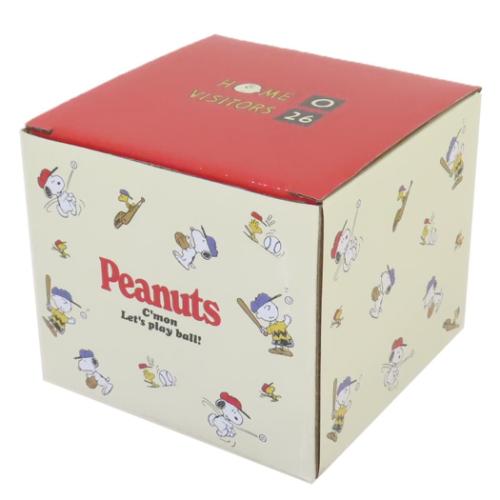 スヌーピー マグカップ ベースボールマグ RD ピーナッツ キャラクター グッズ