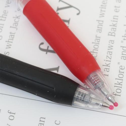 ボールペン 和柄サラサクリップ まめしばとラーメン いぬ かわいい グッズ メール便可