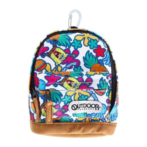 スポンジボブ ペンポーチ ペンケースBACK PACK ボトムスウェード アウトドア プロダクツ28 キャラクター グッズ