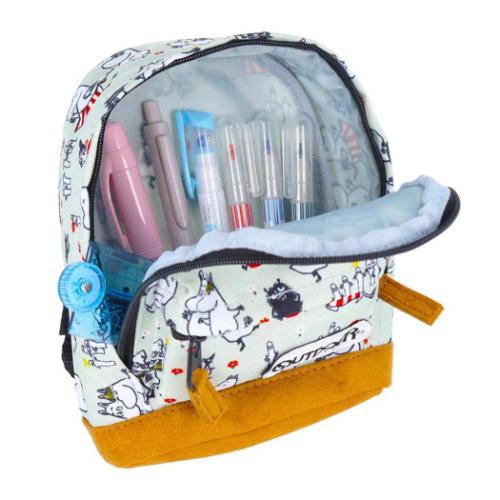 ムーミン ペンポーチ ペンケースBACK PACK ボトムスウェード アウトドア プロダクツ28 なかま 北欧 キャラクター グッズ