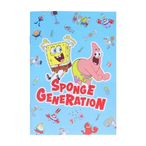 スポンジボブ ノート ノートA5 3 B キャラクター グッズ メール便可