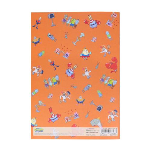 スポンジボブ ノート ノートA5 3 B キャラクター グッズ メール便可