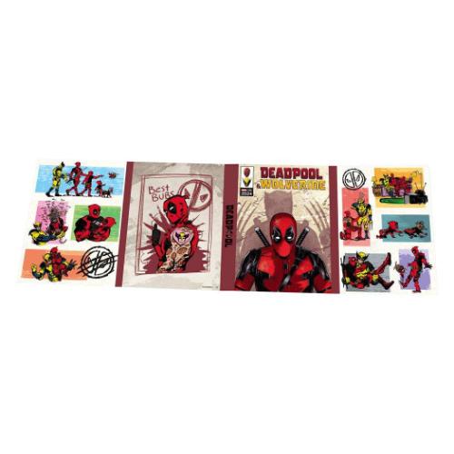 デッドプール＆ウルヴァリン メモ帳 パタパタメモ MARVEL キャラクター グッズ メール便可