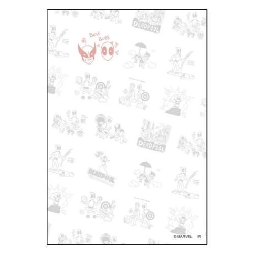 デッドプール＆ウルヴァリン メモ帳 パタパタメモ MARVEL キャラクター グッズ メール便可