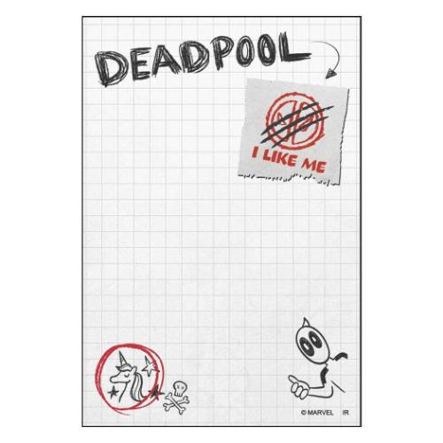 デッドプール＆ウルヴァリン メモ帳 パタパタメモ MARVEL キャラクター グッズ メール便可