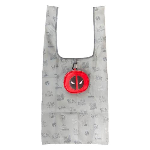 デッドプール&ウルヴァリン ショッピングバッグ ポーチ付きエコバッグ MARVEL キャラクター グッズ