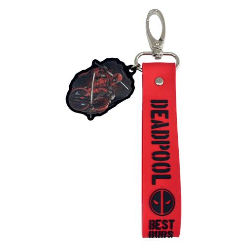 デッドプール&ウルヴァリン キーホルダー ベルトキーホルダー デッドプール MARVEL キャラクター グッズ メール便可