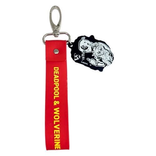 デッドプール&ウルヴァリン キーホルダー ベルトキーホルダー デッドプール MARVEL キャラクター グッズ メール便可