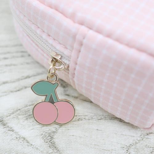 ミッフィー コスメポーチ ラウンドポーチ チェックシリーズ GR ディックブルーナ 絵本キャラクター グッズ