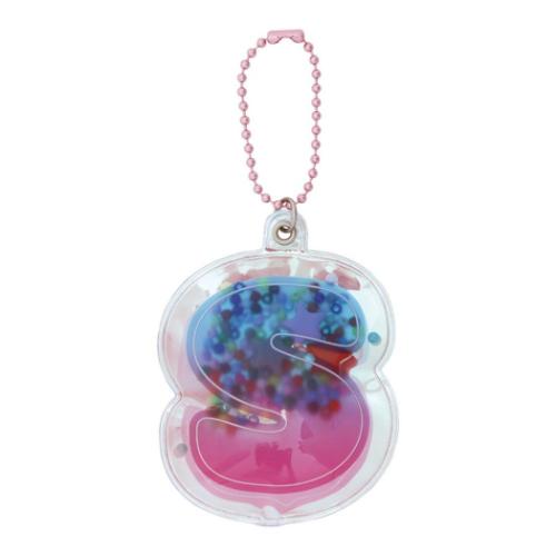 キーホルダー イニシャルマスコット S 推し活 グッズ メール便可