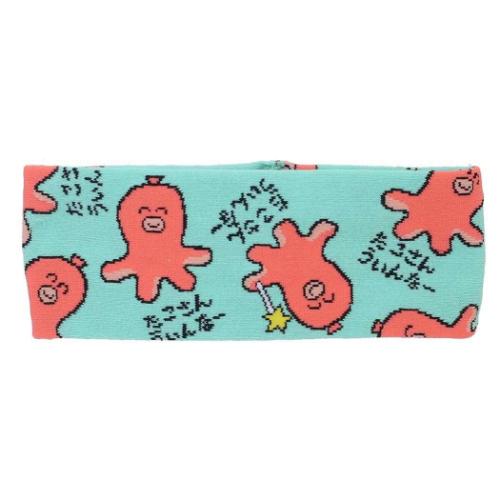おえかきさん ヘアアクセ ヘアバンド たこさんうぃんなーさん 面白 おもしろ雑貨 グッズ メール便可