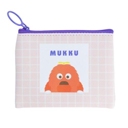 ガチャピン&ムック 平ポーチ ミニポーチ ムック キャラクター グッズ メール便可