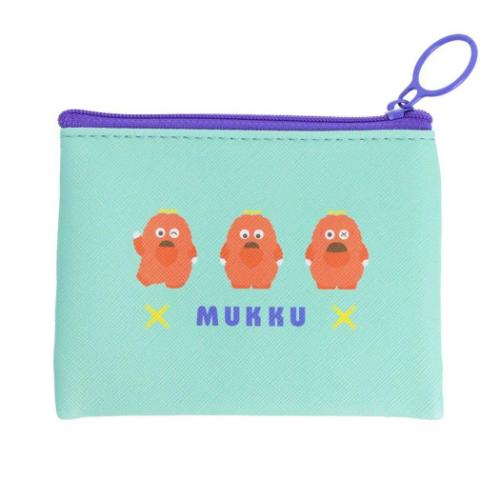 ガチャピン&ムック 平ポーチ ミニポーチ ムック キャラクター グッズ メール便可