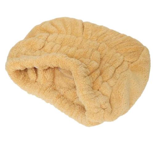 カブッテアニマル ヘアドライタオル帽子 マイクロファイバータオルキャップ シバイヌ いぬ かわいい グッズ メール便可