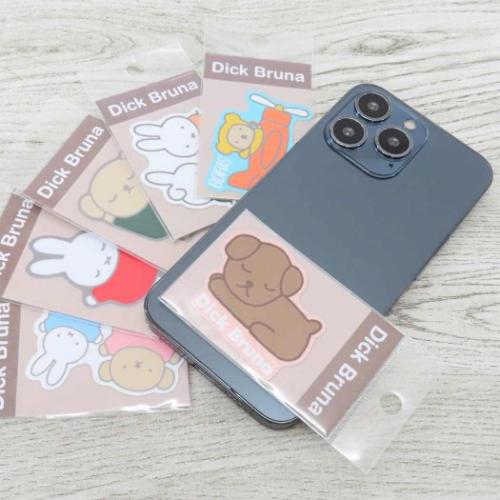 ミッフィー ダイカットシール ダイカットビニールミニステッカー ミッフィー&ボリス ディックブルーナ メール便可