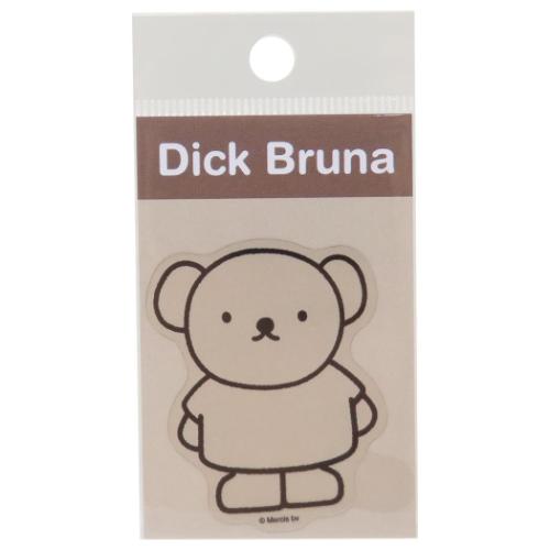 ミッフィー ダイカットシール クリアステッカー ボリス ディックブルーナ 絵本キャラクター グッズ メール便可
