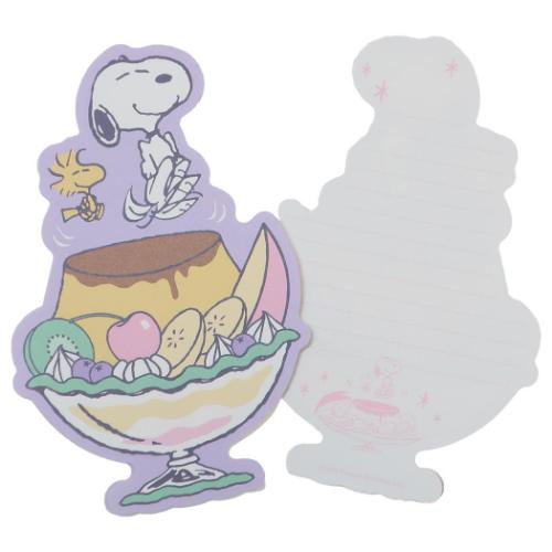 スヌーピー レターセット ダイカットレターセット プリン ピーナッツ キャラクター グッズ メール便可