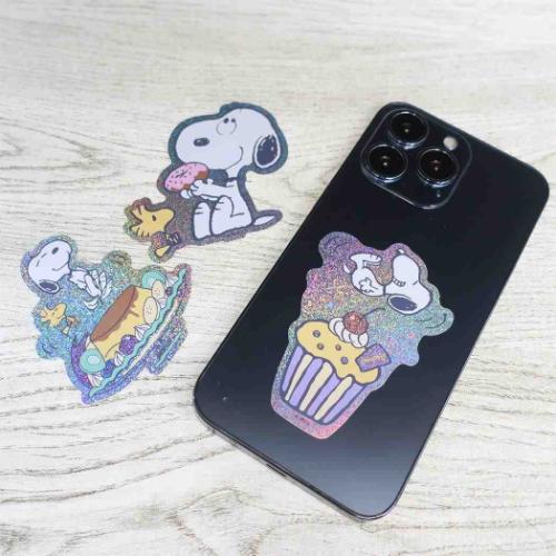 スヌーピー ステッカー キャラクター ホログラムステッカーセット GR ピーナッツ キャラクター グッズ メール便可