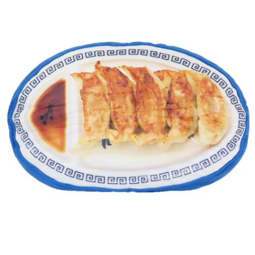 おまち堂 クッション ギョウザ皿クッション おもしろ雑貨 グッズ