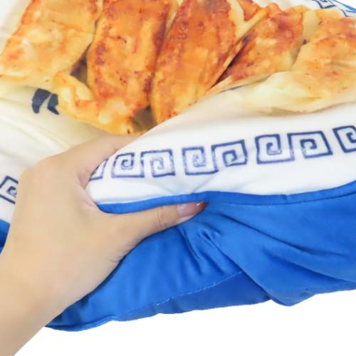 おまち堂 クッション ギョウザ皿クッション おもしろ雑貨 グッズ