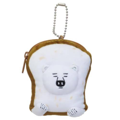 しろくまシリーズ コインケース 小銭入れ パンしろくま 絵本キャラクター グッズ