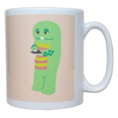 ガチャピン＆ムック マグカップ ストレートマグ ガチャピン シンプルスタイル キャラクター グッズ