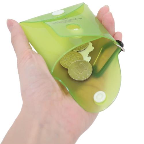 くまのプーさん ミニポーチ クリアマルチケースSS レインコート ディズニー キャラクター グッズ メール便可