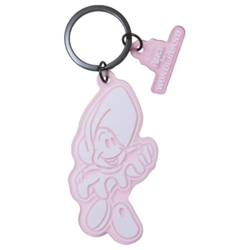 ふしぎの国のアリス キーリング マット染色キーホルダー ヤングオイスター ディズニー キャラクター グッズ メール便可