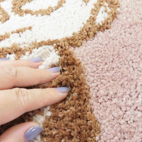 ムーミン フロアマット ラグマット 花とあなた 北欧 キャラクター グッズ