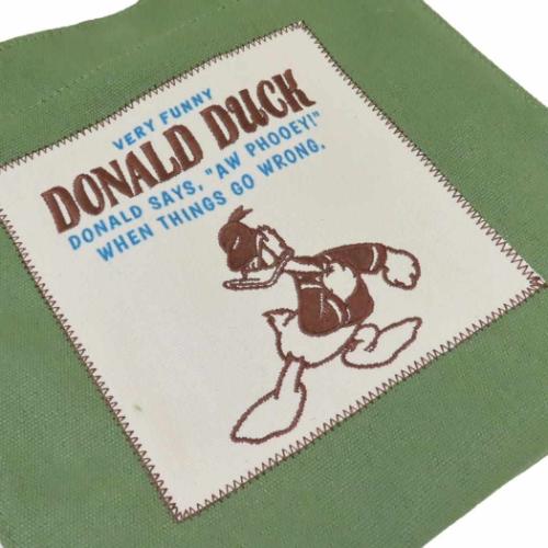 ドナルドダック トートバッグ スクエアバッグ ファニーダック ディズニー キャラクター グッズ メール便可