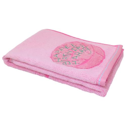 ハリーポッター フェイスタオル ジャガードロングタオル オーガニックコットン はじめての贈り物 ワーナーブラザース メール便可