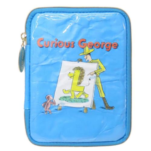 おさるのジョージ マルチポーチ マルチケース アルファベット絵本 絵本キャラクター グッズ メール便可