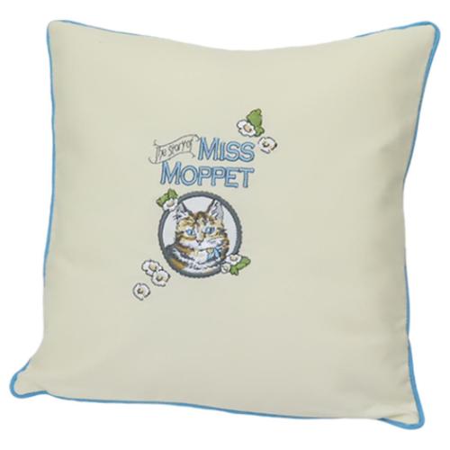 ピーターラビット クッション ミニクッション シンプルフラワーイエロー 絵本キャラクター グッズ