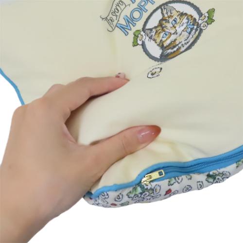 ピーターラビット クッション ミニクッション シンプルフラワーイエロー 絵本キャラクター グッズ