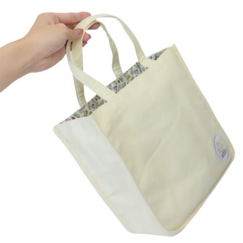 ピーターラビット ランチトート ミニバッグ シンプルフラワーイエロー 絵本キャラクター グッズ メール便可